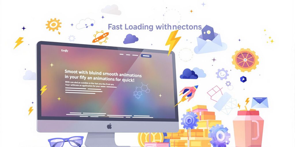 Fast website with smooth animations and quick interactions.