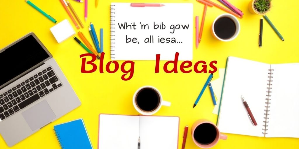 Colorful workspace with notebooks and a laptop for writing.
