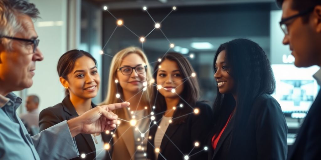 Business growth with customer insights.